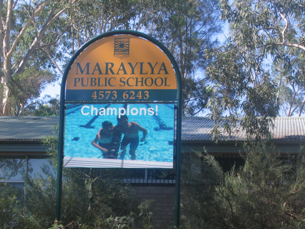School P10 LED Sign